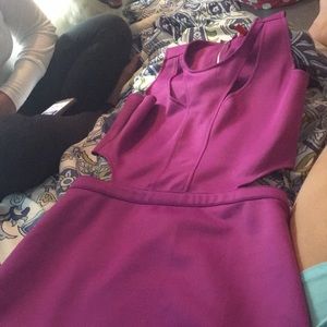 Purple dress